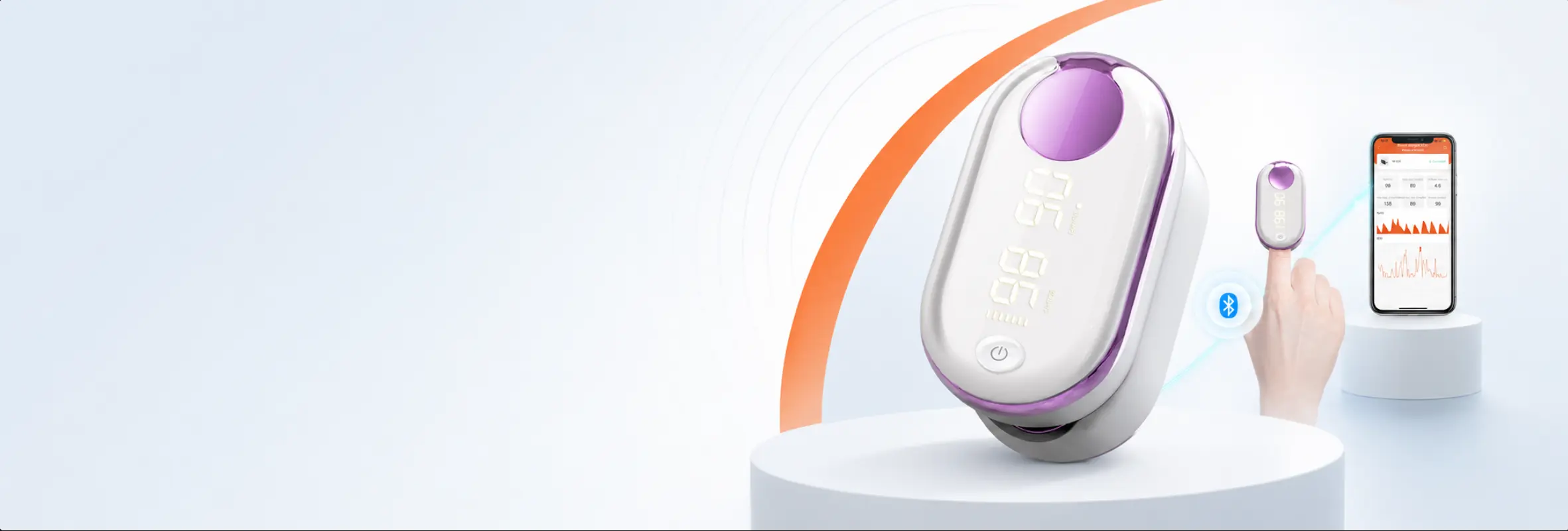 Yonker pulse oximeters for professional and home monitoring