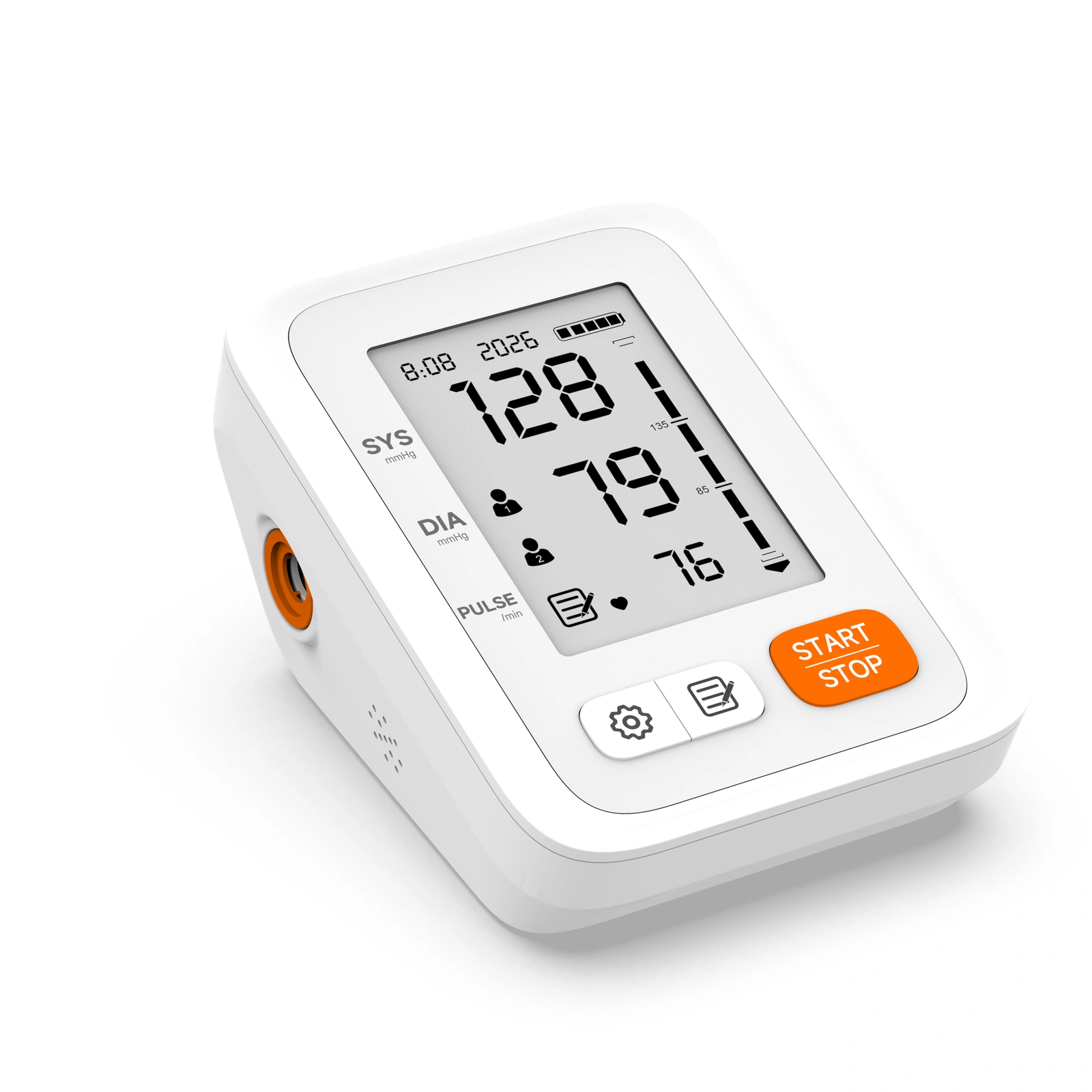 Yonker YK-T31 Upper Arm Blood Pressure Monitor Side View