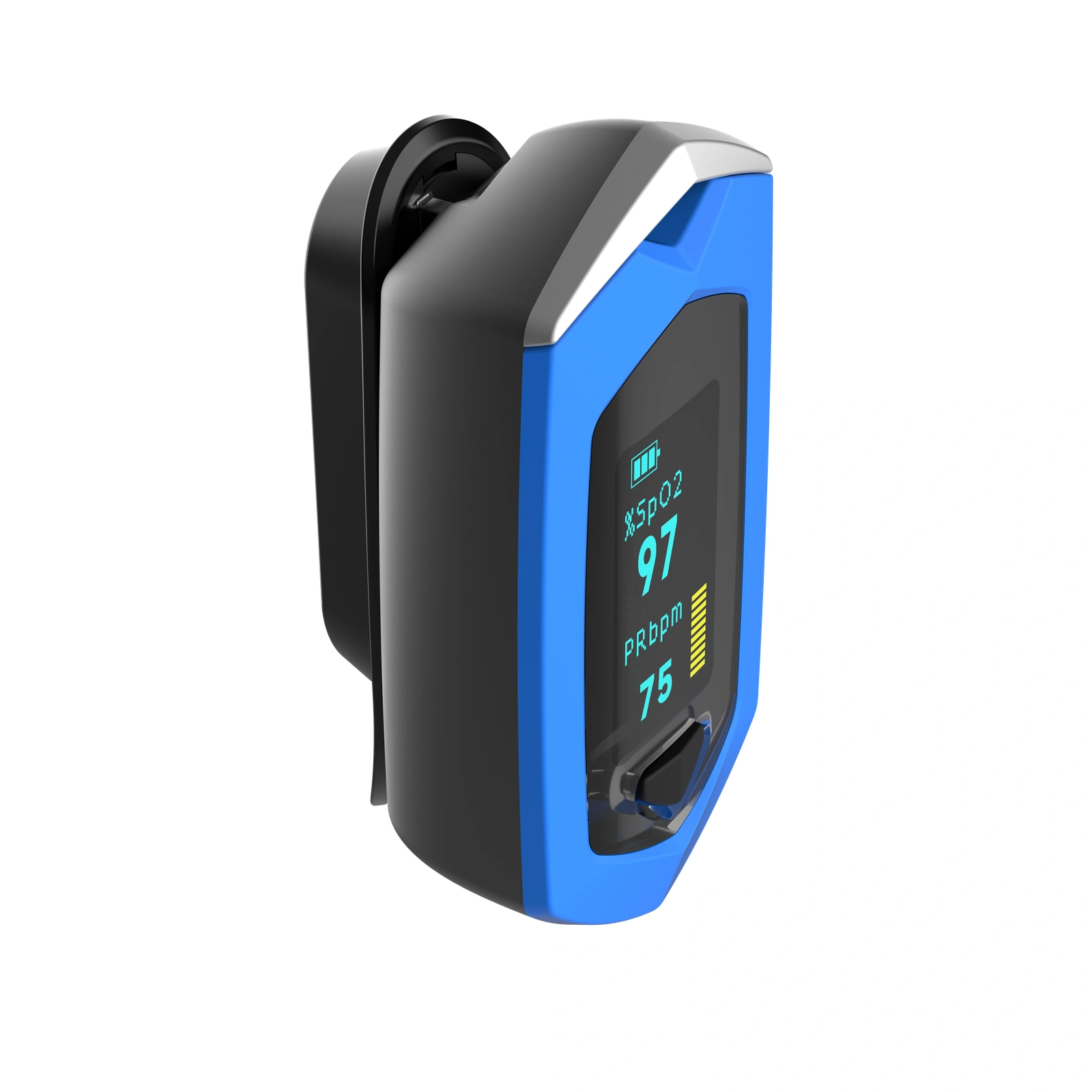Yonker YK-69B1 Finger Pulse Oximeter Left View