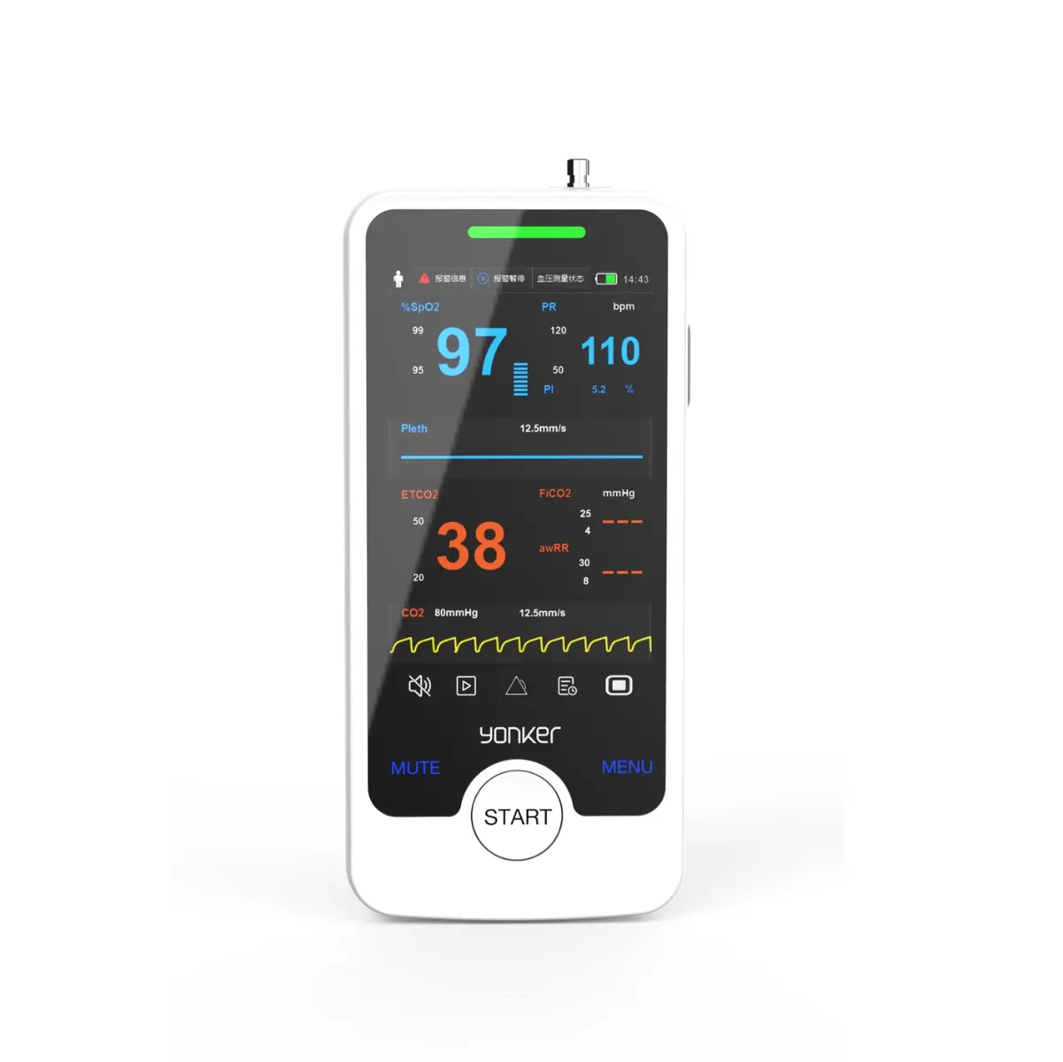 Yonker YK-IE4 Handheld Pulse Oximeter