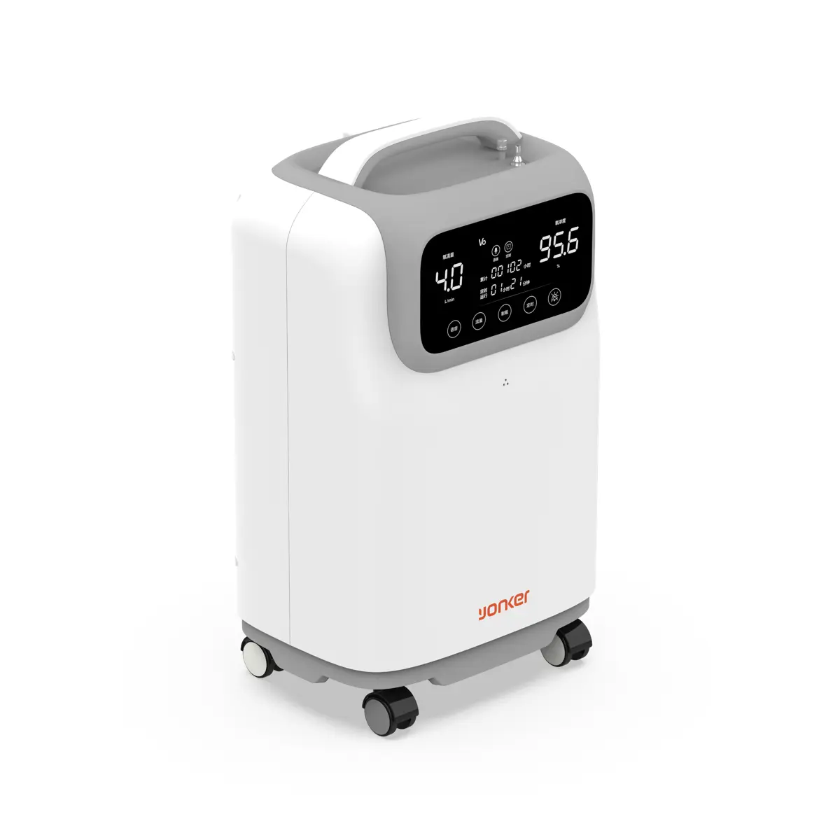 Yonker YK-Y504W 5L Medical Oxygen Concentrator Right Side View