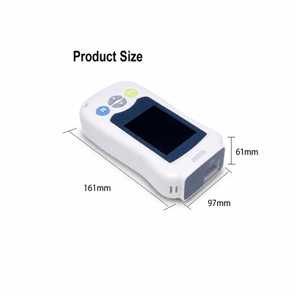 Yonker YK-820MINI Handheld Pulse Oximeter Size View