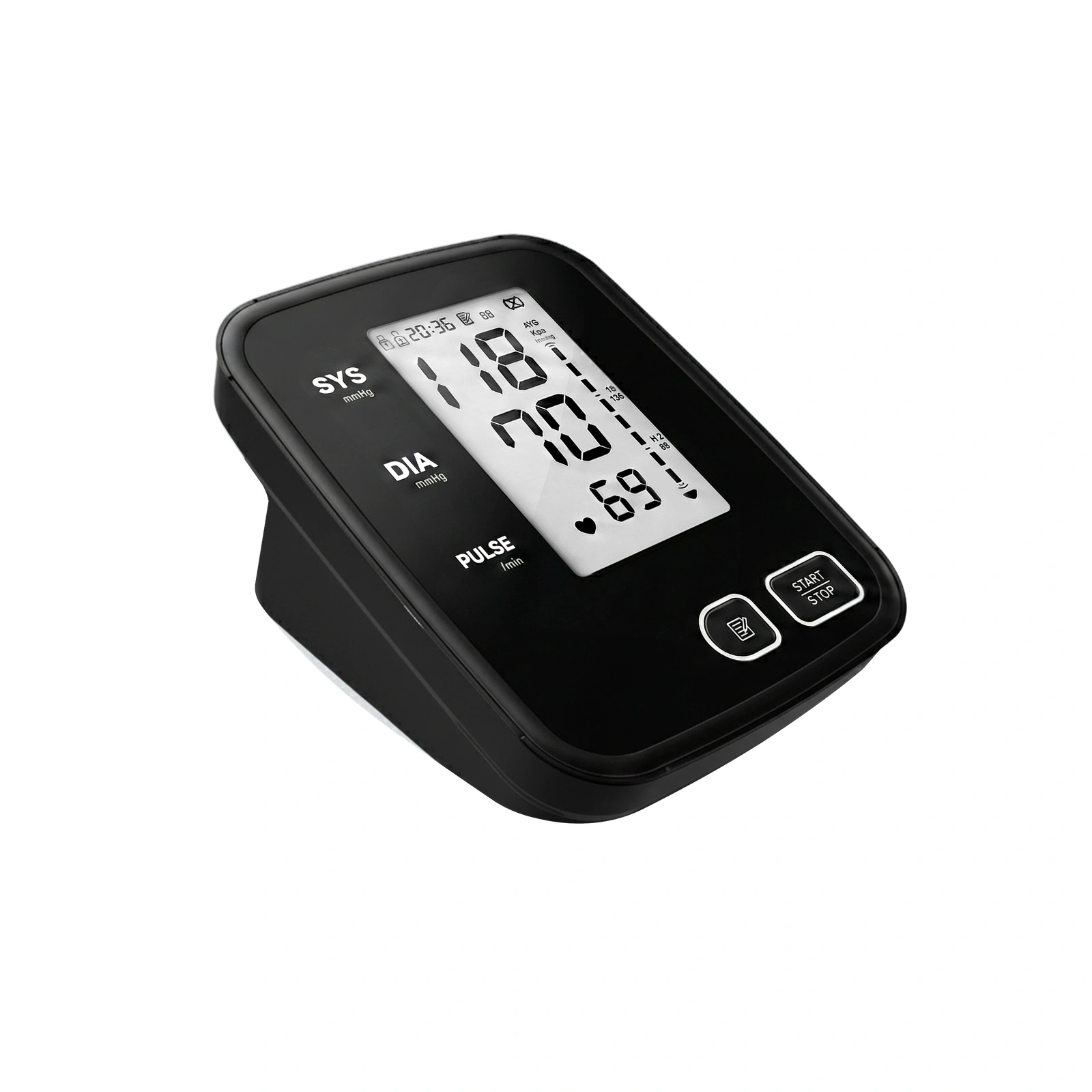 Yonker YK-BPA2 Upper-arm Blood Pressure Monitor Front View