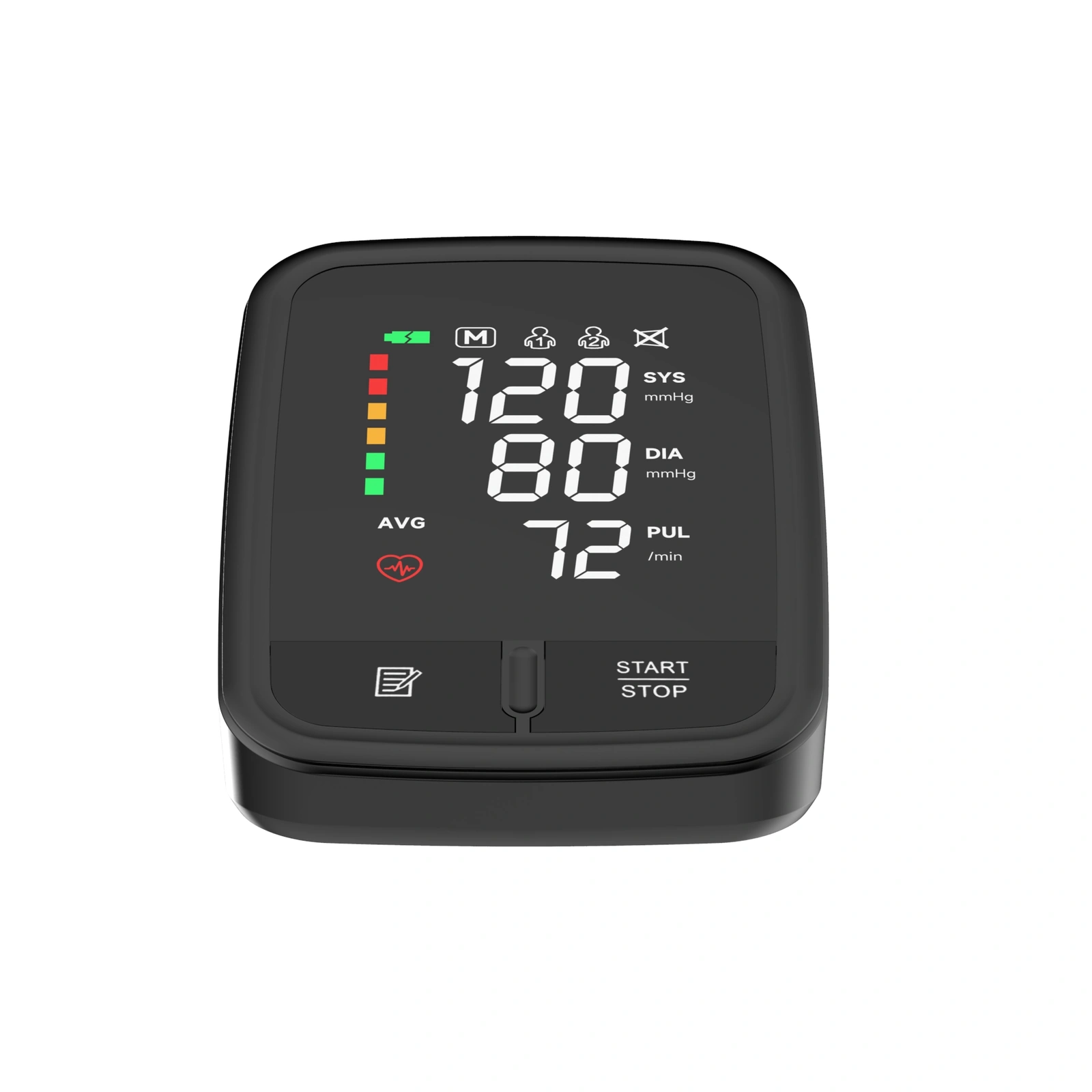Yonker YK-BPA5LED Upper-arm Blood Pressure Monitor Front View