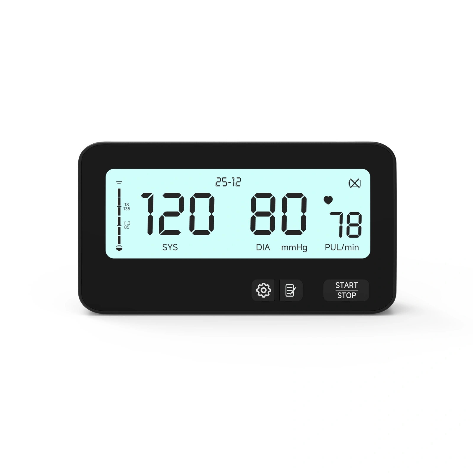 Yonker YK-IBPA5 Upper Arm Blood Pressure Monitor Front View