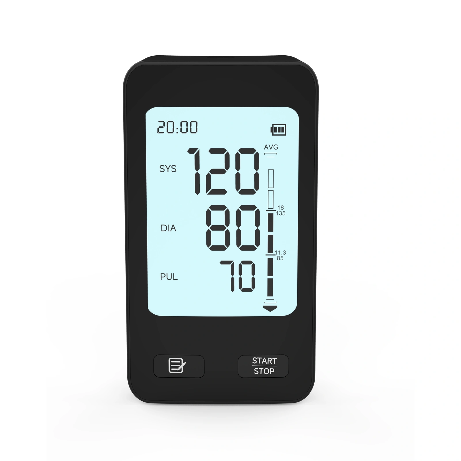 Yonker YK-IBPA6 Upper Arm Blood Pressure Monitor Front View