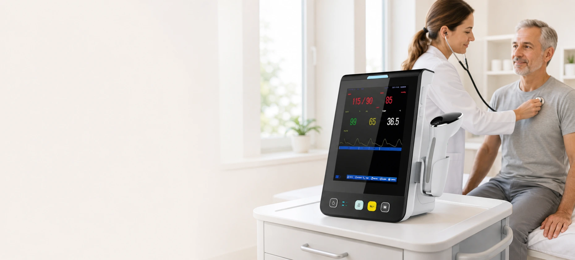 Yonker E10 Multi-Parameter Patient Monitor