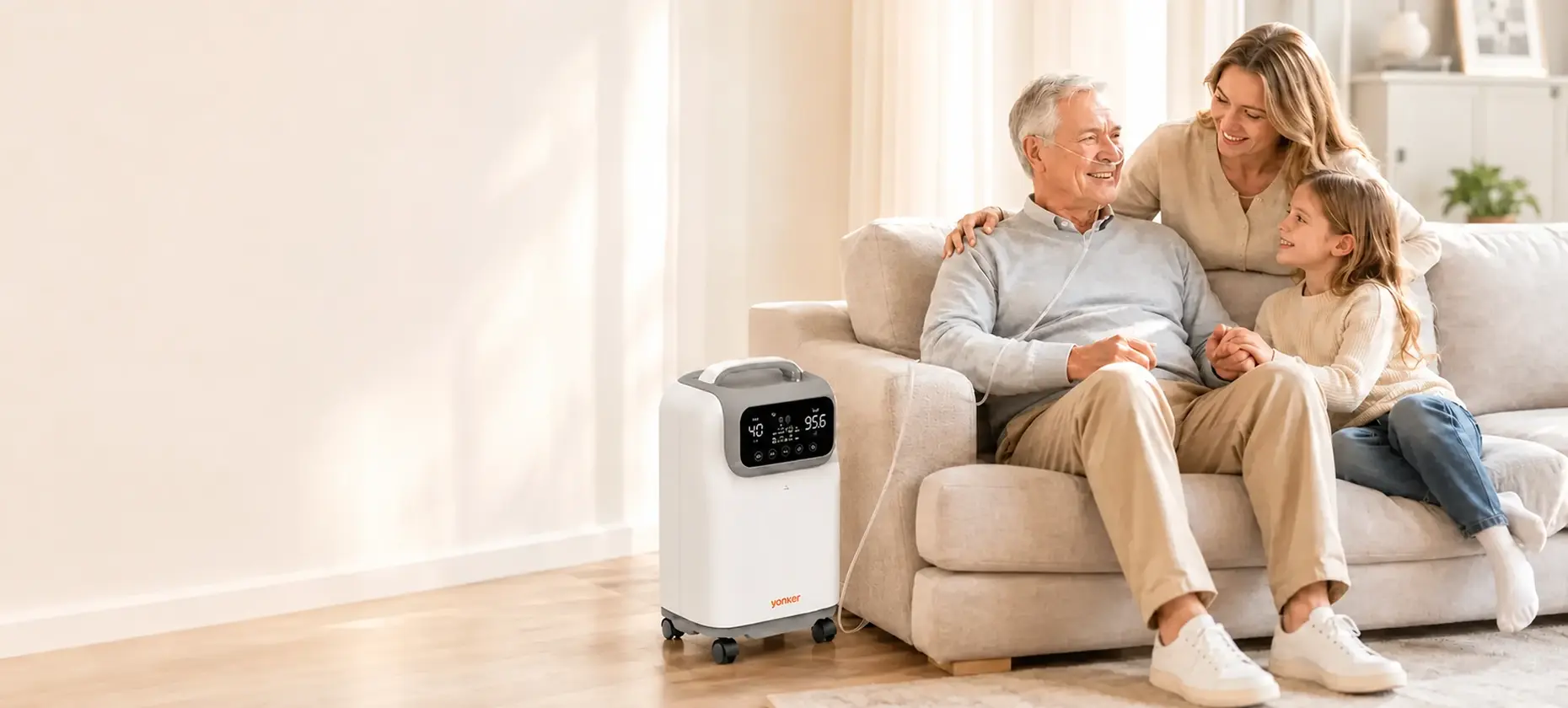 Yonker YK-Y504W Home Oxygen Concentrator